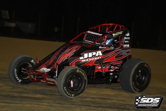 Amantea Records Podium During USAC East Coast Sprint Cars Season Opener