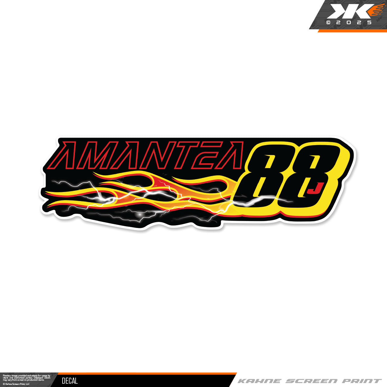 “Through the FIRE” Trackside Series Sticker