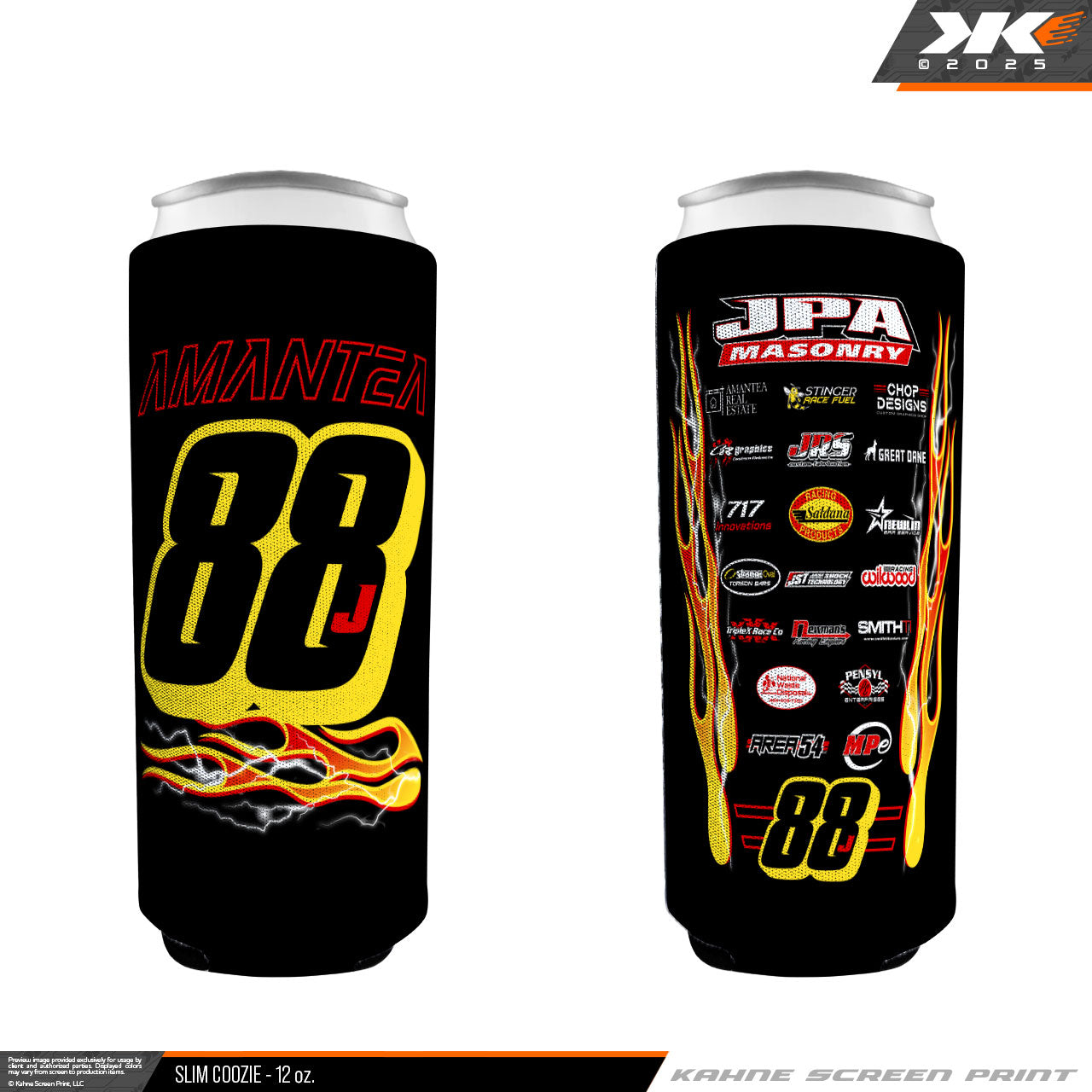 “Through the FIRE” Slim Coozie
