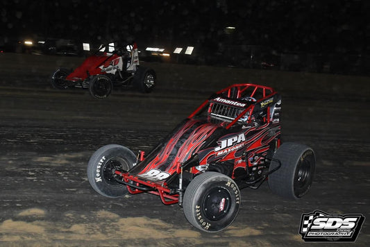 Amantea Posts Top Five in Both Micro Sprint and Non-Wing Sprint Car