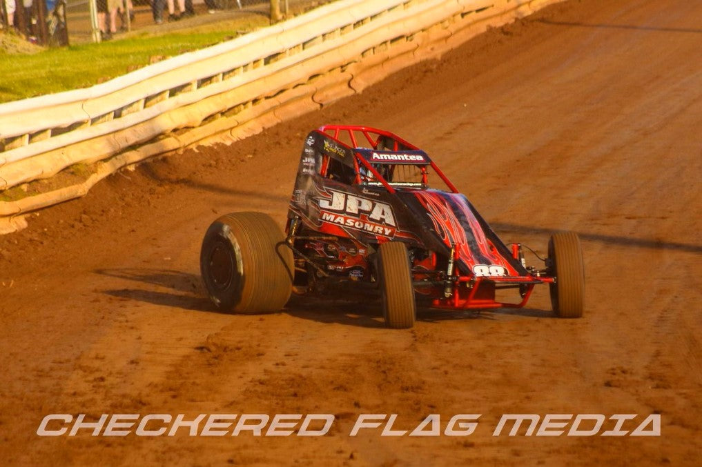 Amantea Nets Podium During USAC East Coast Sprint Cars Race at Delaware International Speedway
